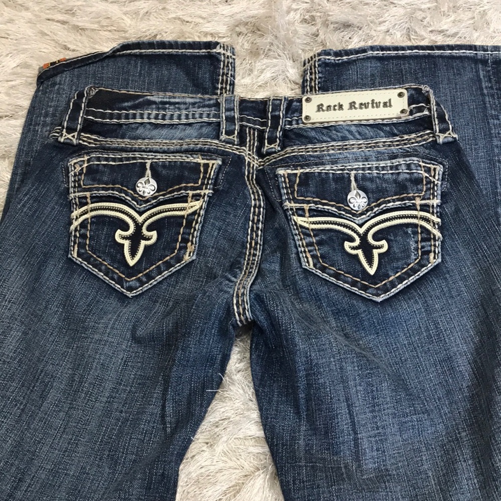 Rock Revival Jamila Boot Cut Jeans - Picture 3 of 3